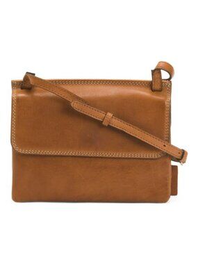 MADE IN INDIA Leather Plain Small Crossbody